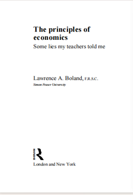 the principles of economics some lies my teachers told me